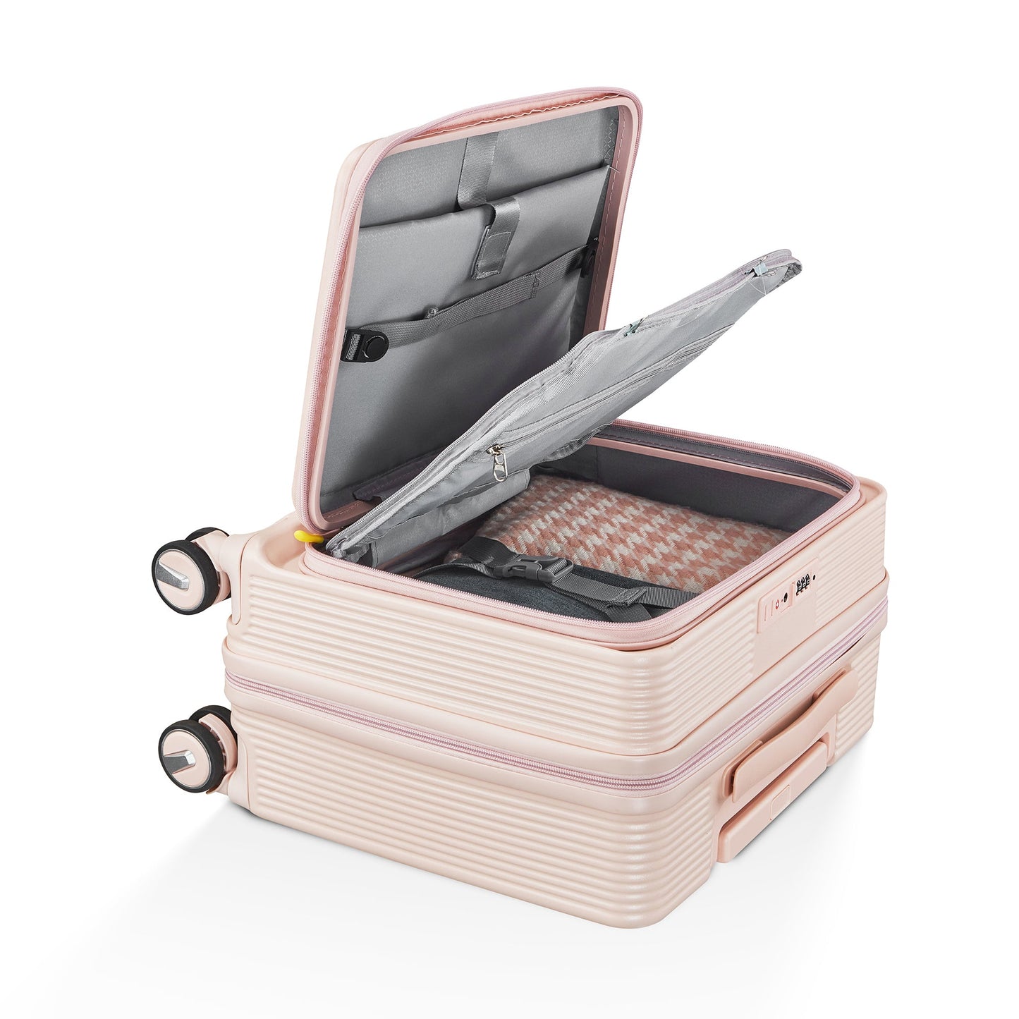 18" Carry on Luggage With Front Open Door & Laptop Interlayer