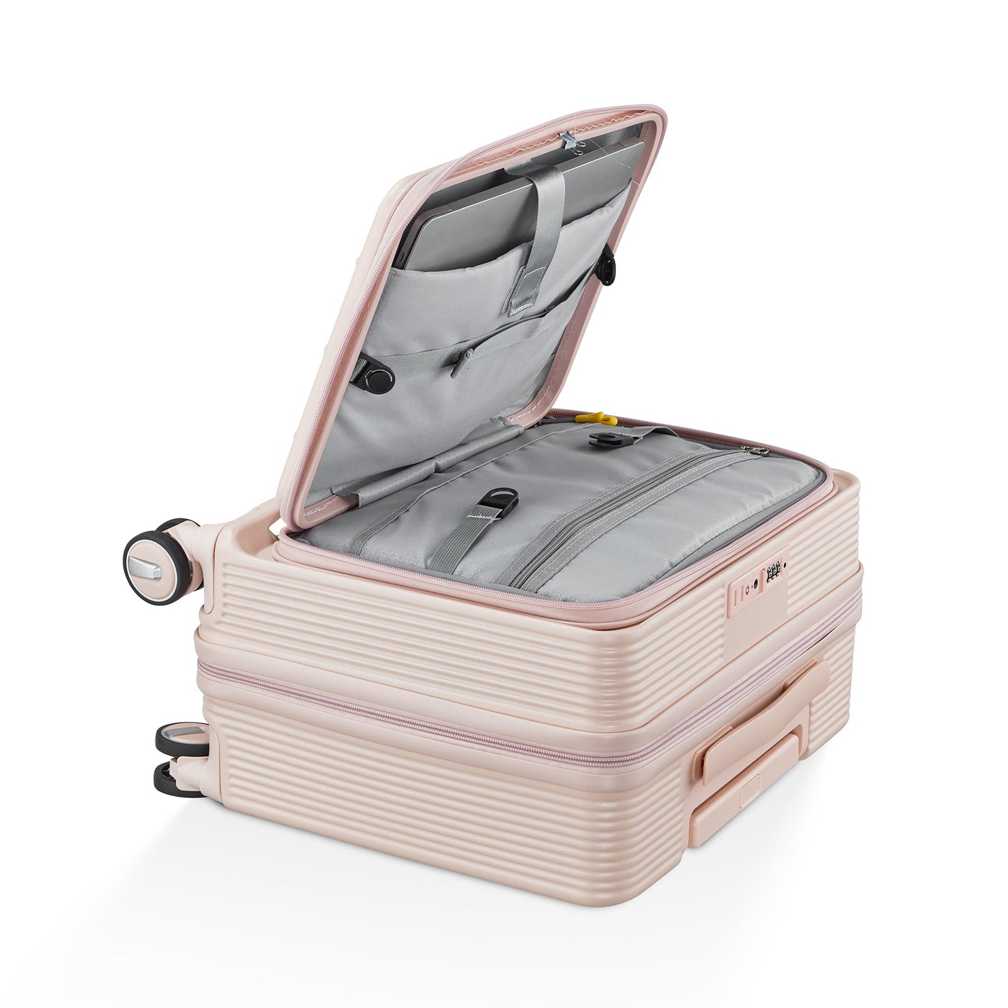 18" Carry on Luggage With Front Open Door & Laptop Interlayer
