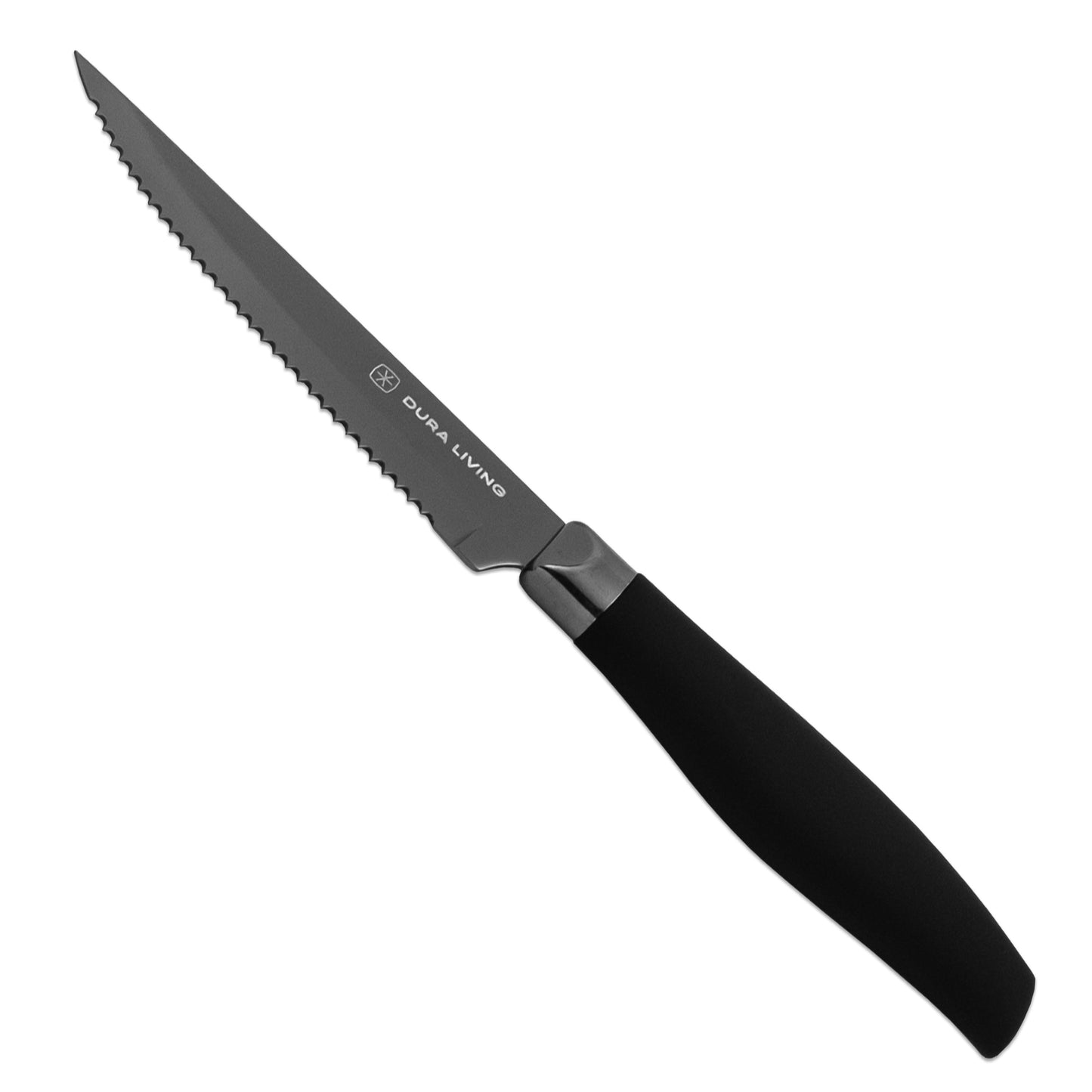Titan Set of 4 Steak Knives - Black